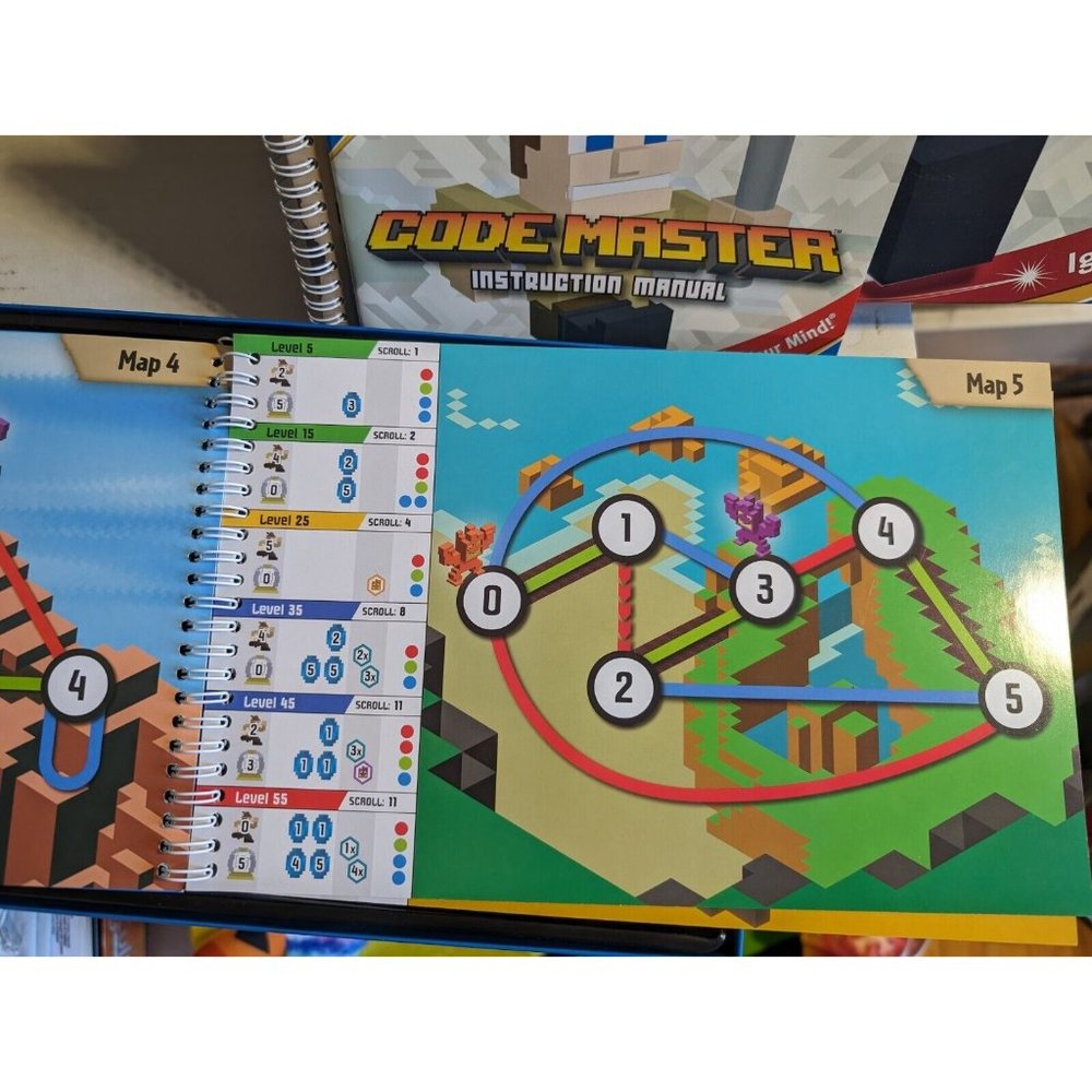 Thinkfun CODE MASTER Programming Logic Minecraft style Board Game complete Fun - Picture 8 of 10